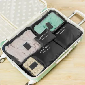 6pcs Travel Organizer Storage Bags Portable Travel Suitcases Organizer Travel Bag for Women Luggage Organizer Clothes Shoes Bag