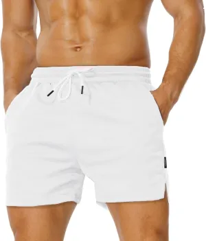 AIMPACT Mens Mesh Athletic Shorts Gym Athletic Workout Shorts for Men 5 Inch Running Shorts with Pocket