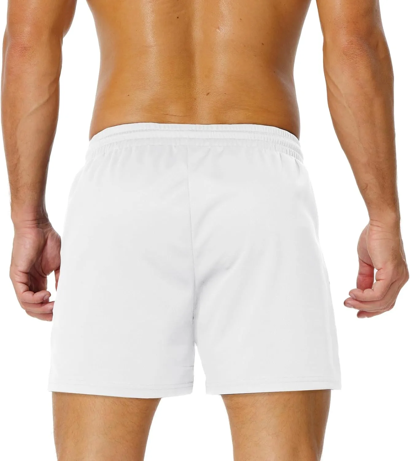AIMPACT Mens Mesh Athletic Shorts Gym Athletic Workout Shorts for Men 5 Inch Running Shorts with Pocket