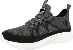 Arch Support Non Slip Minimalist Shoes for Men Comfortable Breathable Slip On Sneaker Comfortable Stretch Shoes
