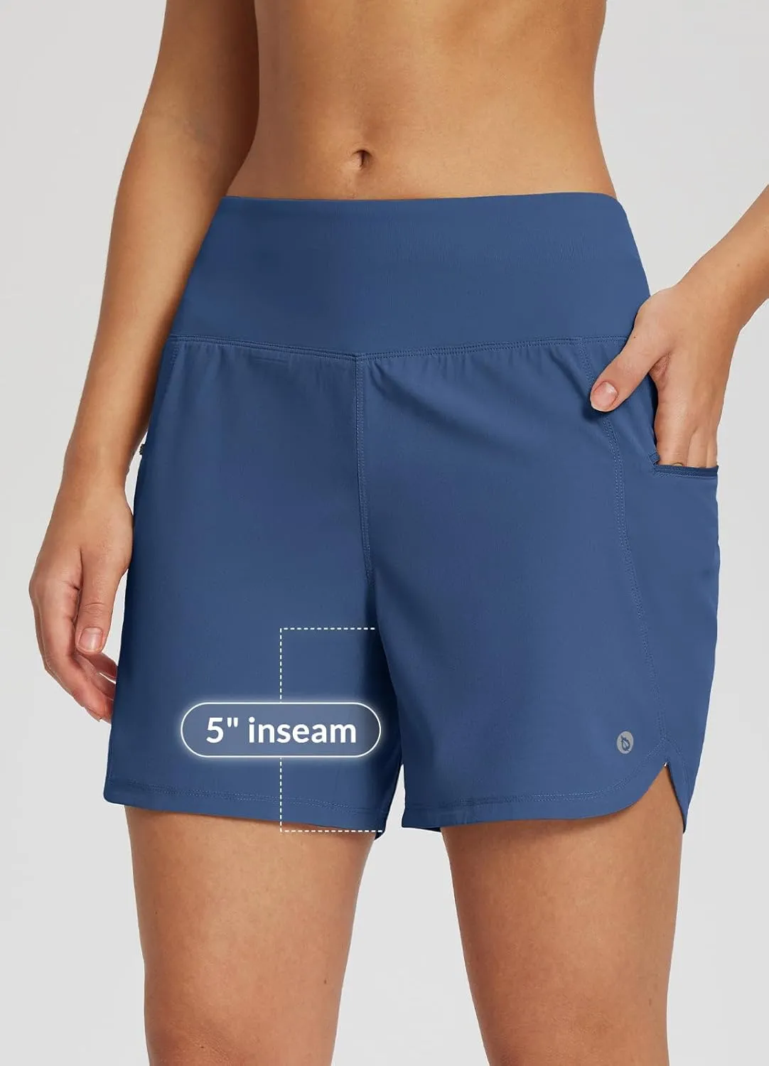 BALEAF Women's Mountain Bike Shorts 4D Padded Biking Shorts with Pockets Cycling Riding Bicycle Shorts