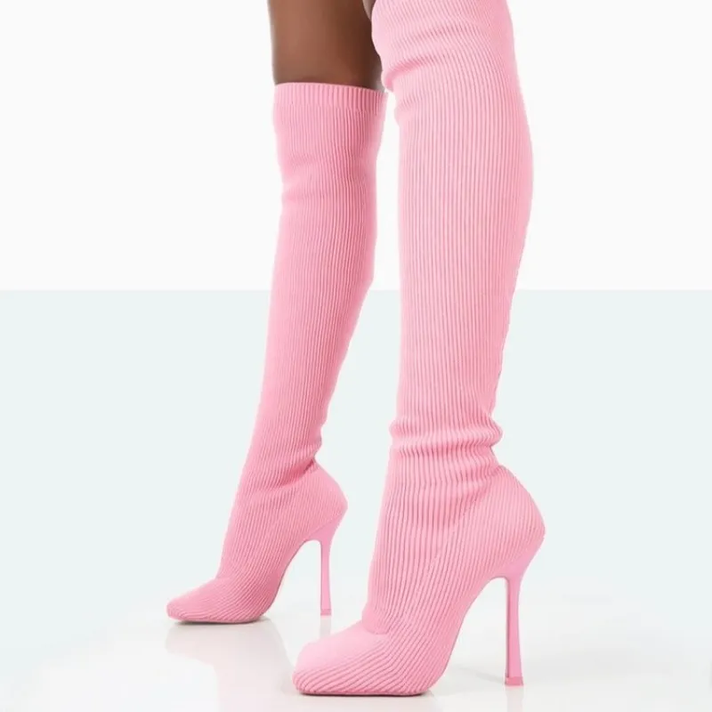 Barbs Thigh High Boots