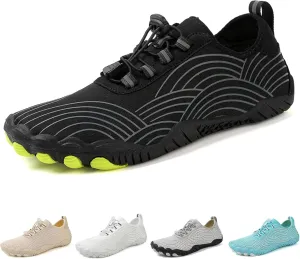 Barefoot Shoes Women Walking Comfortable Summer Shoes Hiking Footwear Barefoot Slip On Water Resistant Wide Toe Box Sneakers Grounded Footwear Zero Drop Low Top Sneakers Lightweight Casual Shoe
