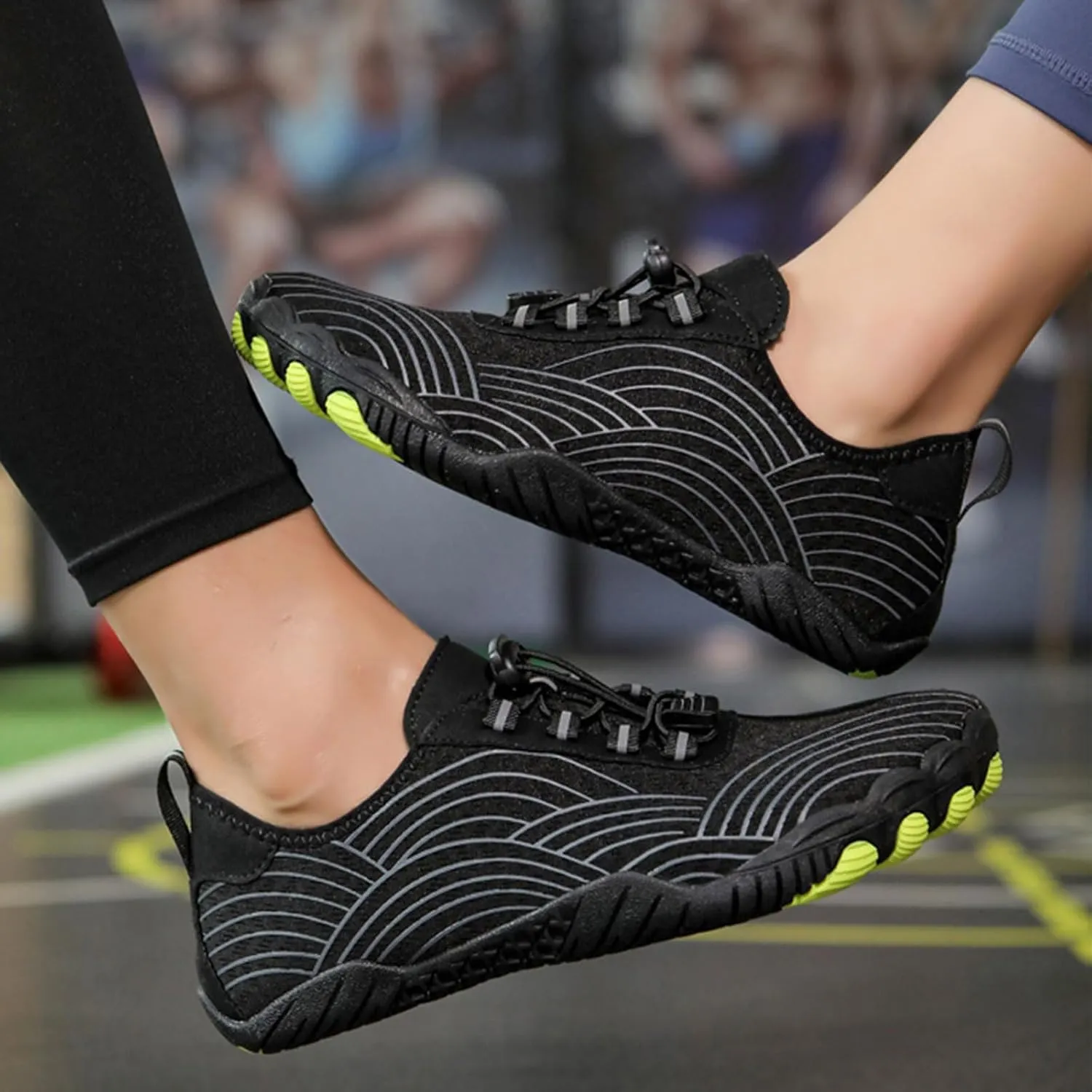 Barefoot Shoes Women Walking Comfortable Summer Shoes Hiking Footwear Barefoot Slip On Water Resistant Wide Toe Box Sneakers Grounded Footwear Zero Drop Low Top Sneakers Lightweight Casual Shoe