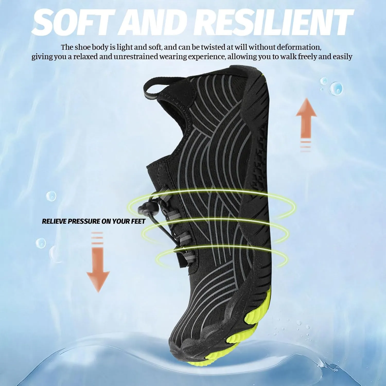 Barefoot Shoes Women Walking Comfortable Summer Shoes Hiking Footwear Barefoot Slip On Water Resistant Wide Toe Box Sneakers Grounded Footwear Zero Drop Low Top Sneakers Lightweight Casual Shoe
