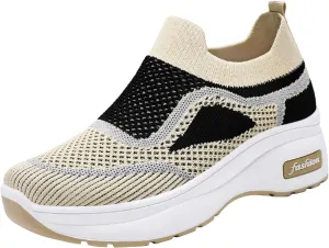Black Slip Ons Women Sneakers Zapatos para Trabajo De Mujer Black Shoes Women Dressy Flats Womens Sneakers Size 6.5 Wide Women Work Shoes Slip On Non Slip Black Size 10 Wide Width