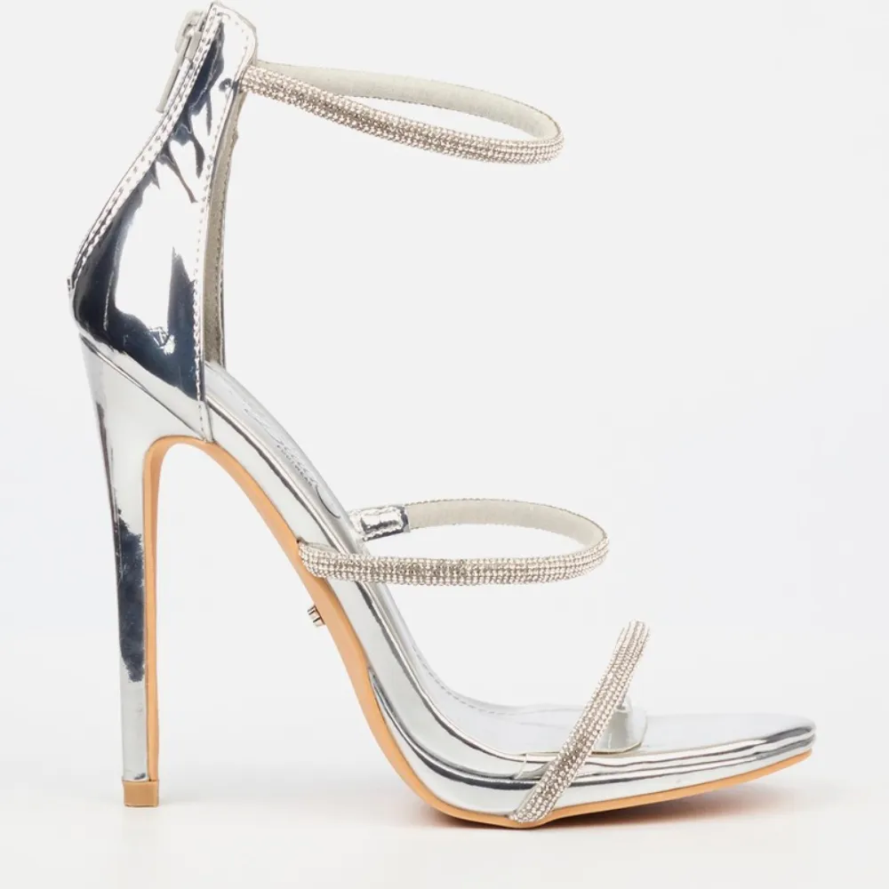 Bou 6 - Silver Glamour High Heel