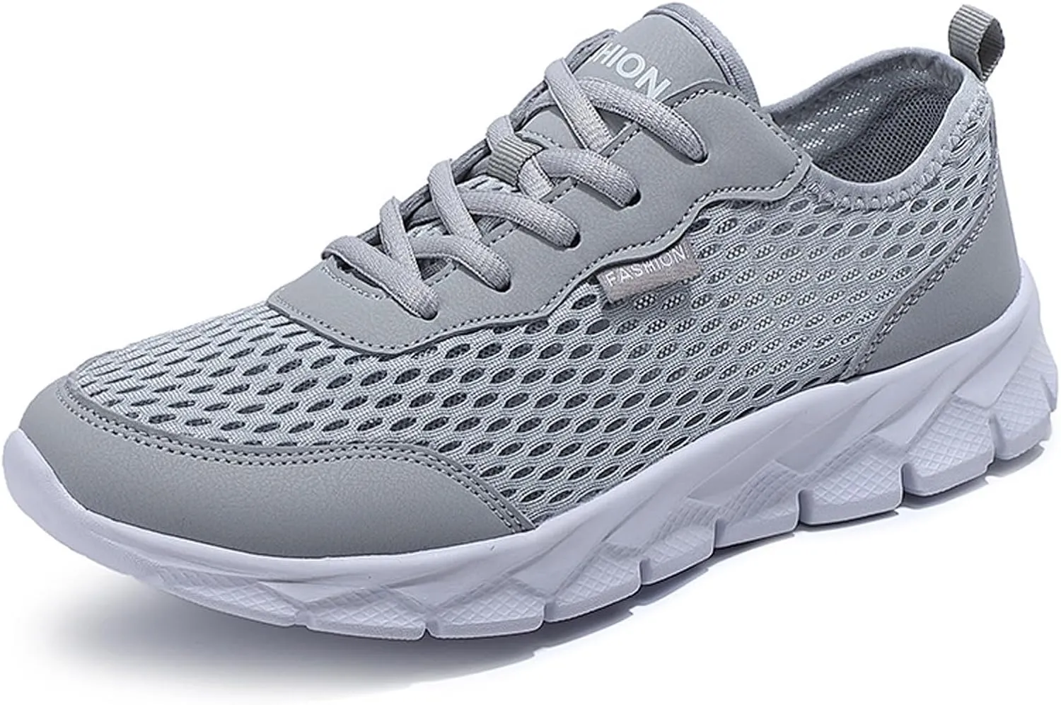 Breathable Diabetic Shoes for Men Slip On Lightweight Breathable Fashion Sneaker Arch Support Plantar Fasciitis