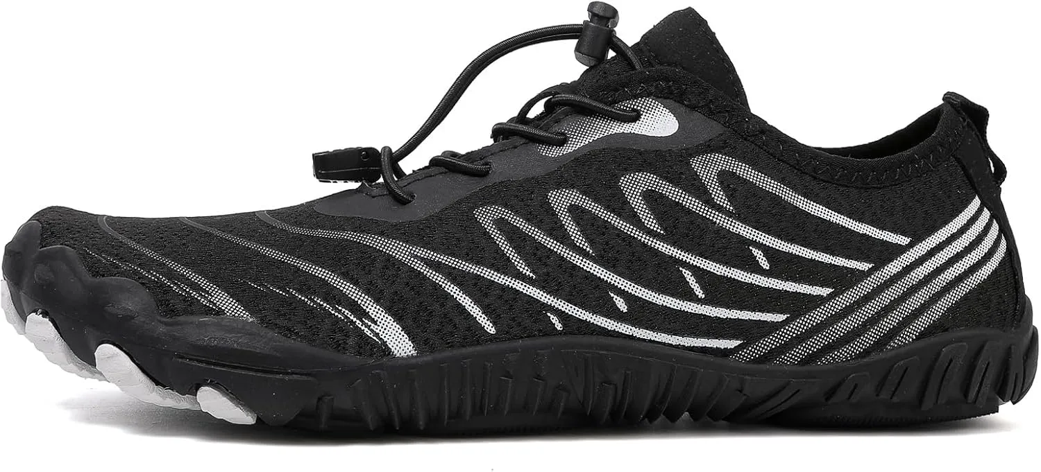 Casual Barefoot Shoes Women Quick Dry Beach Shoes for Walking, Running, Hiking, Yoga Exercise Grounded Footwear Wide Toe Box Low Top Sneakers Breathable Water Socks Lightweight Footwear Summer Shoe