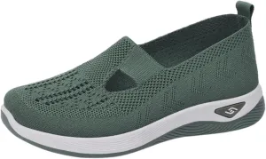 Cathalem Orthopedic Shoes for Women Walking Slip on Diabetic Foam Shoes Hands Free Slip in Sneakers Arch Support