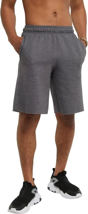 Champion Men's Shorts, Powerblend, Fleece Midweight Shorts, Athletic Shorts with Pockets (Reg. Or Big & Tall)