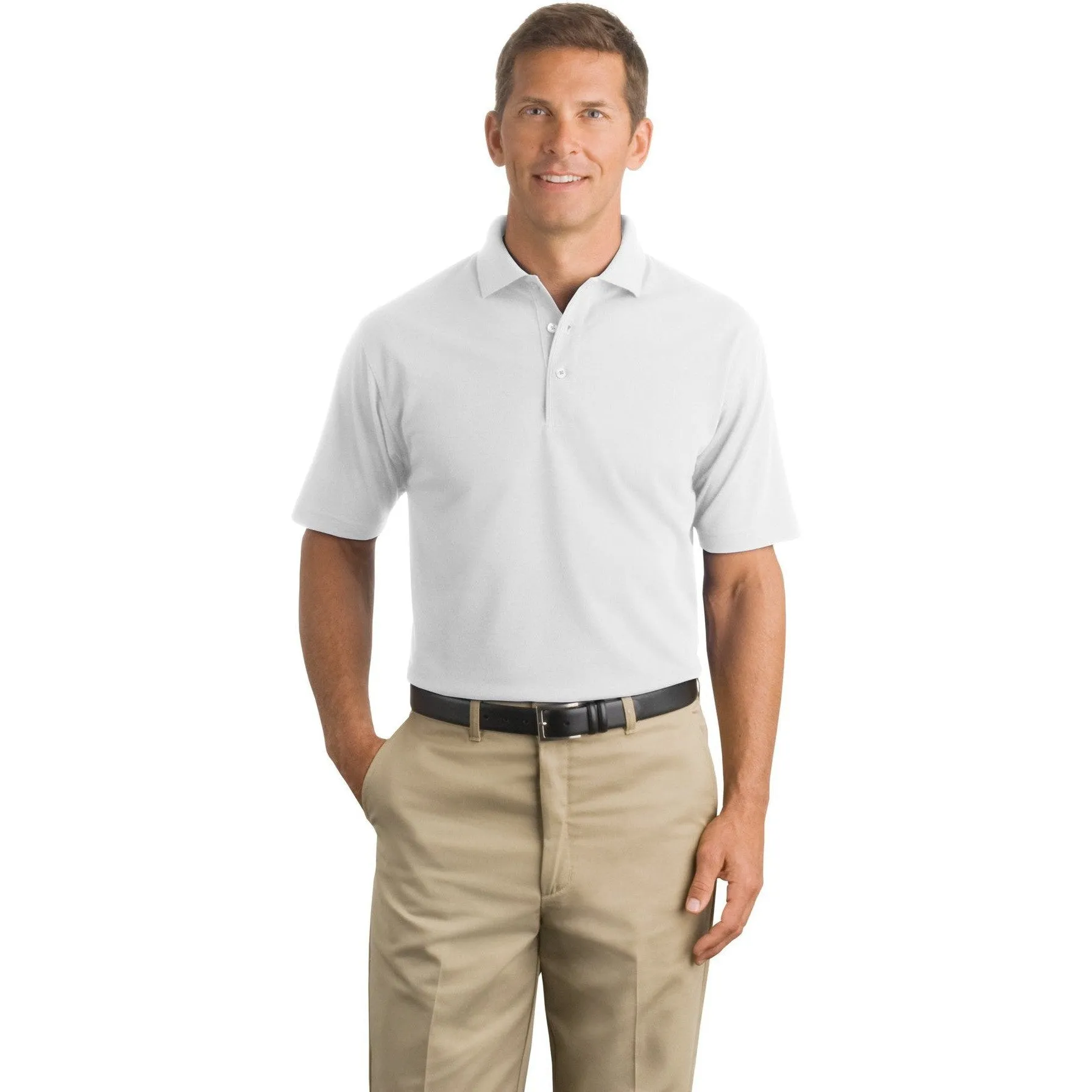 CLOSEOUT - CornerStone Industrial Pique Polo