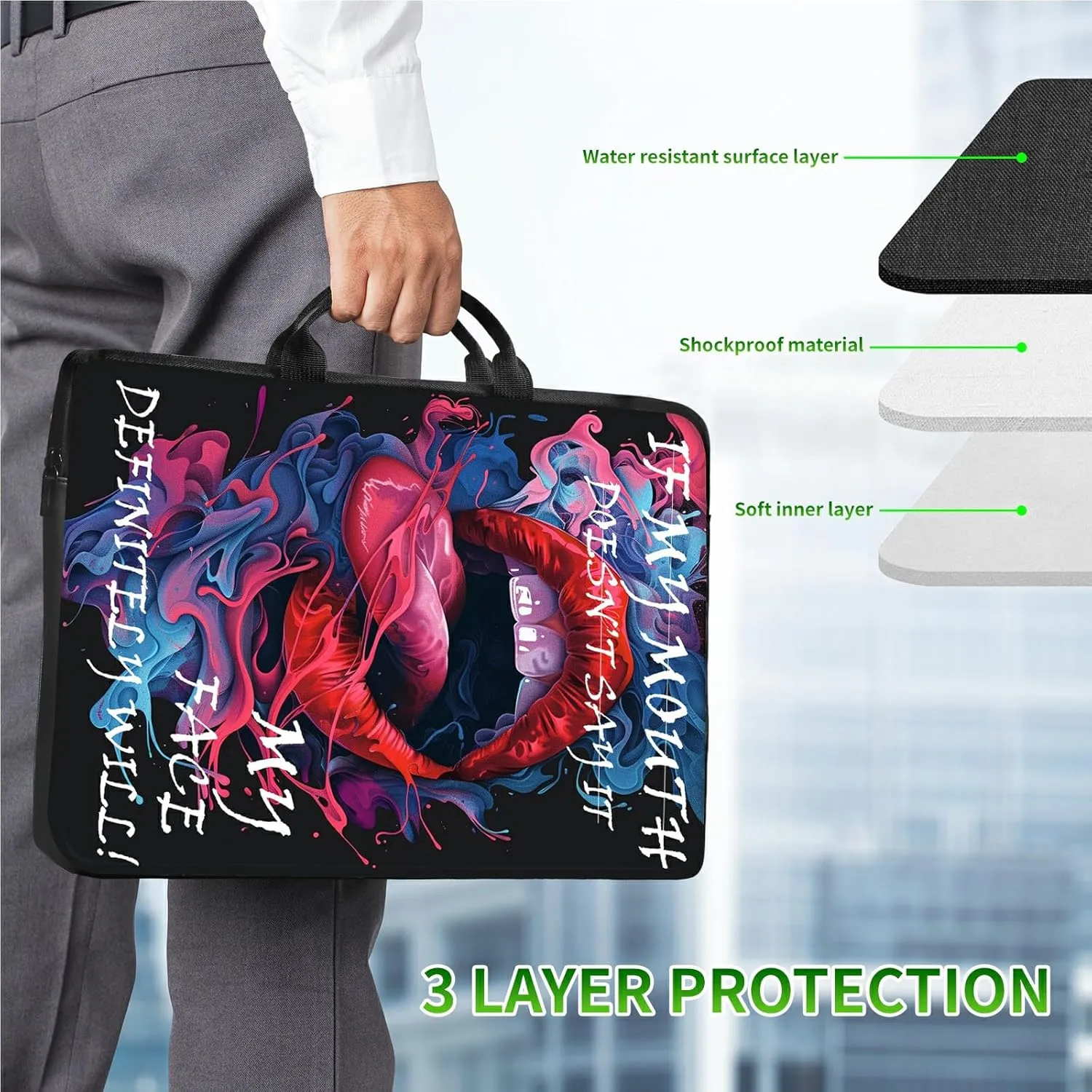 Computer Bags for Laptops for Women 13/14/15 Inch, Large Capacity Handbag Suitable for Business, Office, Work Bag
