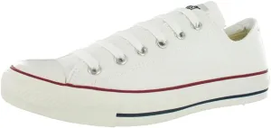 Converse Men's 6 UK, White Canvas, 6 Women/4 Men