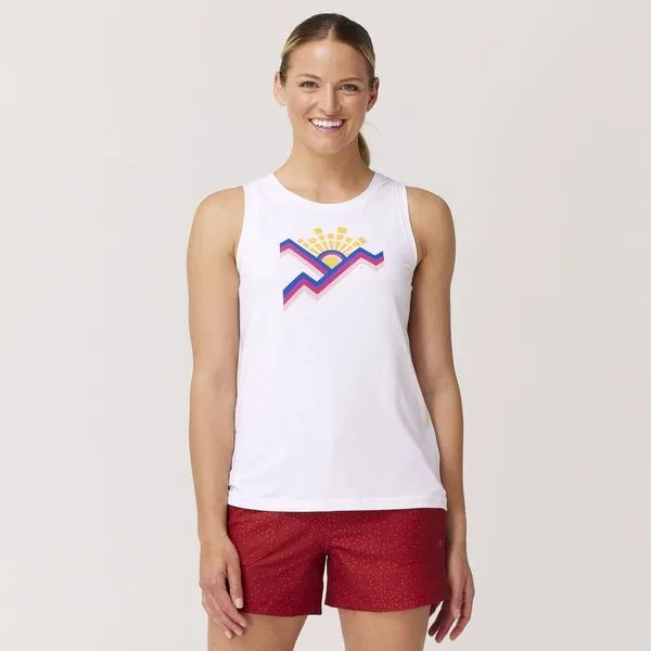 Cora Sleeveless Graphic Top