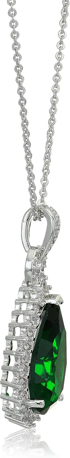 Crystalline Azuria Jewelry Sets for Women Wedding Jewelry Sets Bridal Jewelry Set with Necklace and Earring for Bride Cubic Zirconia Bridesmaid Jewelry
