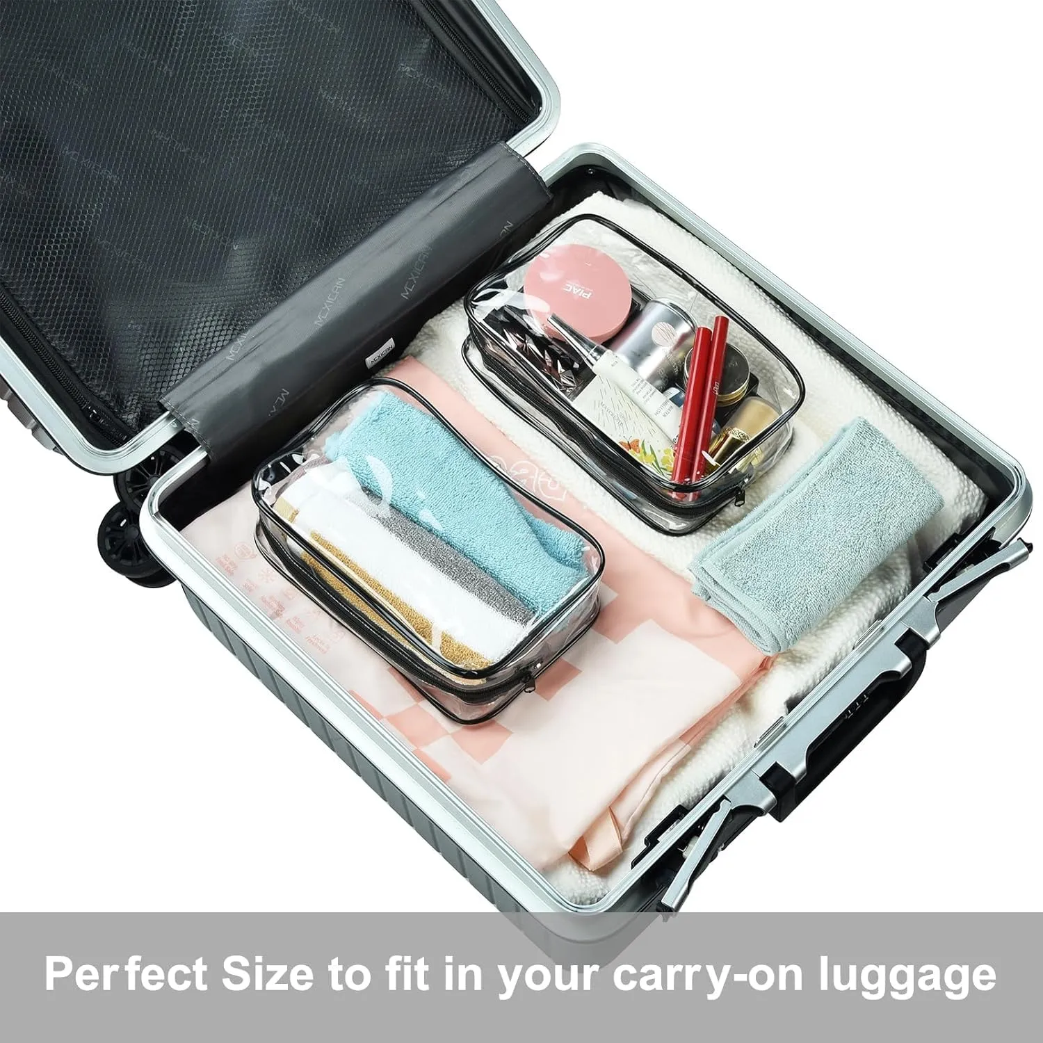 Dimayar 85L Travel Duffle Bag - Foldable Duffel Bag with Shoes Compartment - Overnight Bags Waterproof & Tear Resistant(Gray)