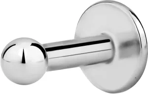Forbidden Body Jewelry Piercing Jewelry, Tragus Piercing Jewelry, Tragus Jewelry, 14G-18G Internally Threaded Surgical Steel, Helix Earring and Labret Stud with Ball Top