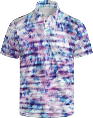 Funny Golf Shirts for Men Funny Golf Polo Shirts Men's Golf Shirts Moisture Wicking Quick Dry Short Sleeve Polo Shirts