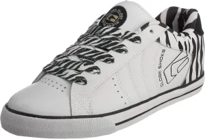 Globe Detour GBDET, Men's Trainers - Skateboarding, White Zebra11523, 6.5 Men