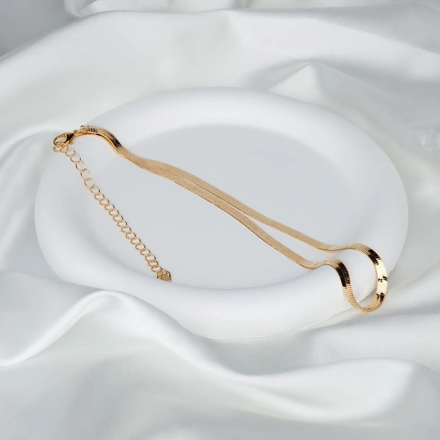 Gold Layered Necklaces for Women Stack Chain Necklace Set Trendy Fashion Jewelry for Women 2024