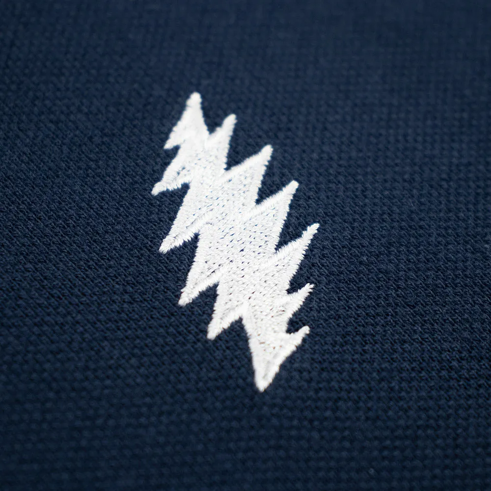 Grateful Dead | Pique Polo | Navy with Bolts