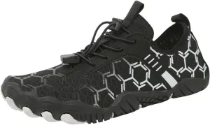 Grounded Footwear for Women Hike Barefoot Shoes Women Wide Toe Box Comfortable Water Shoes Lightweight Breathable Casual Hiking Sneakers Quick Dry Fashion Sneakers for Walking, Running, Gym Athletic