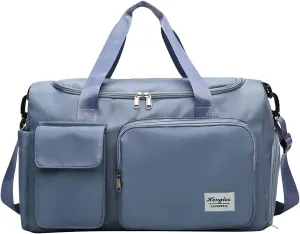 Gym Bag with Shoes Compartment,28L Waterproof Duffel Bag,Large Duffle Bag for Sports Yoga Workout Travel