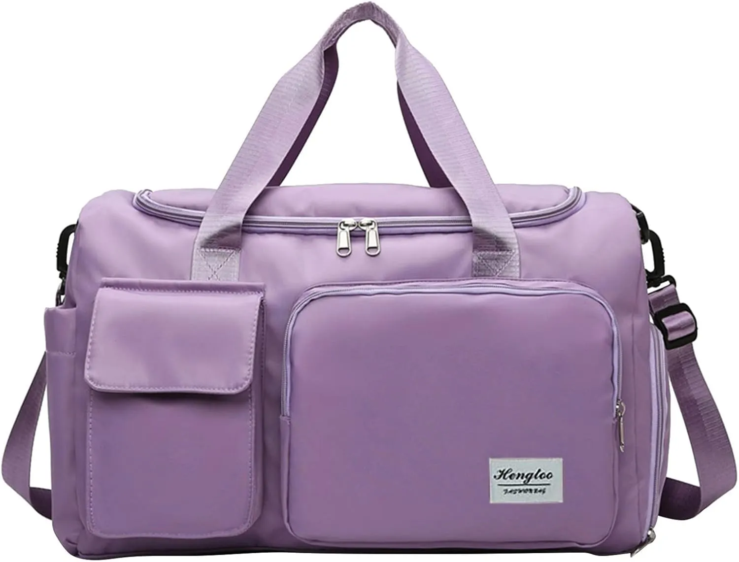 Gym Bag with Shoes Compartment,28L Waterproof Duffel Bag,Large Duffle Bag for Sports Yoga Workout Travel