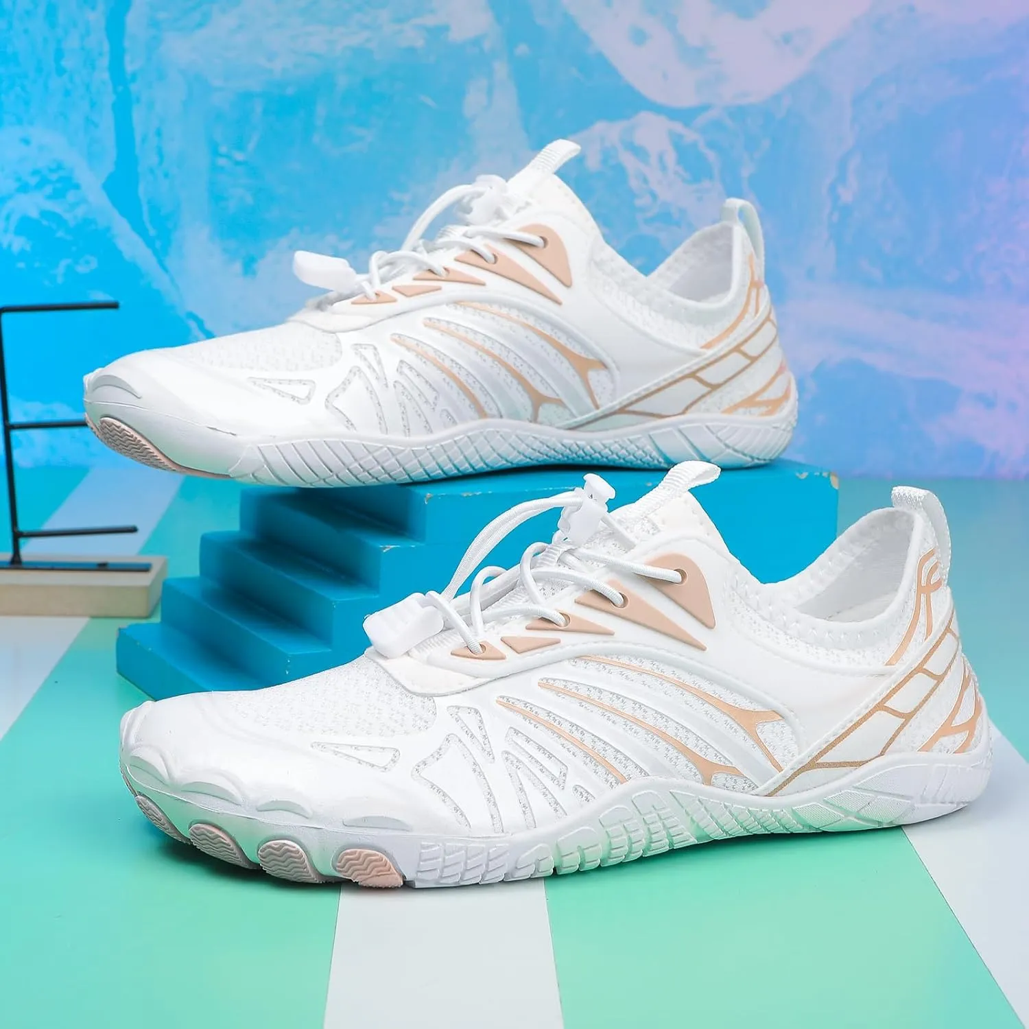Hike Barefoot Shoes for Men Women Breathable Athletic Zero Drop Trail Walking Shoes with Wide Toe Box ealthy & Non-Slip Barefoot Shoe Running Sneakers Unisex