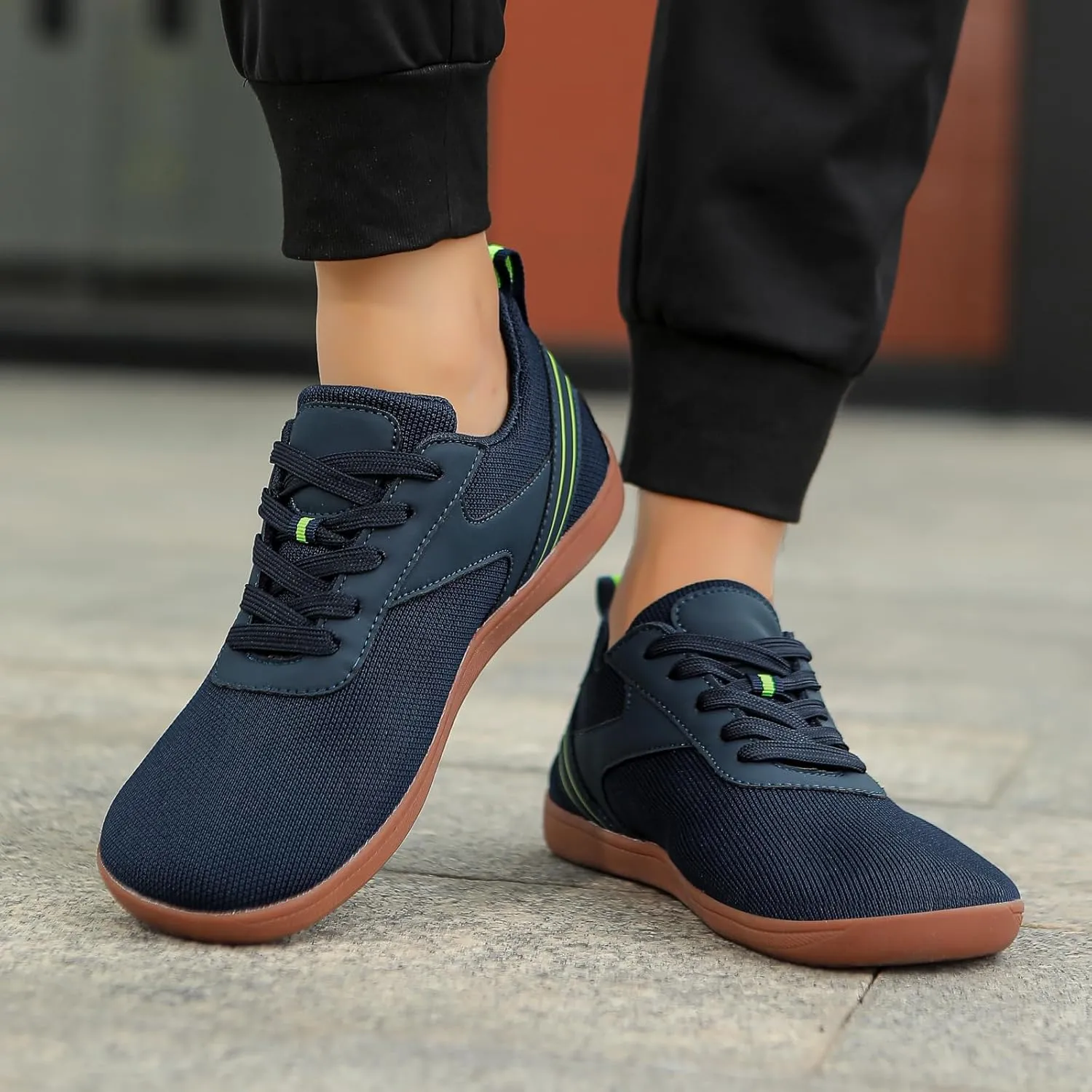 Hike Barefoot Shoes Women Wide Toe Box Zero Drop Sole Comfortable Footwear Slip On Workout Sneakers Minimalist Shoes for Running Breathable Fashion Sneakers