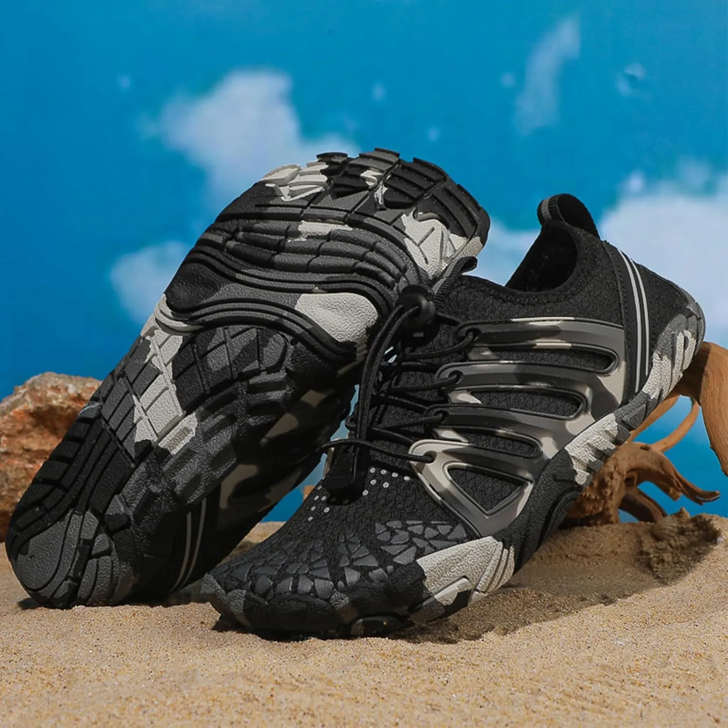 Hike Barefoot Shoes Womens Mens Water Hiking Footwear Healthy Wide Toe Box Non-Slip Outdoor Sports Quick Dry Swim Aqua Beach River Pool Grounding Grounded Soft Sneakers Shoe Diving Boating