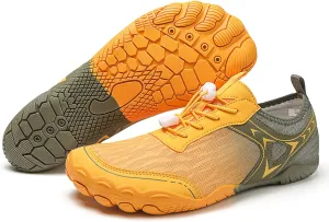Hike Barefoot Shoes Womens Mens Water Shoes Lightweight Comfortable Slip On Walking Sneakers Wide Toe Plantar Fasciitis Footwear Non-Slip Outdoor Sports Zero Drop Shoe