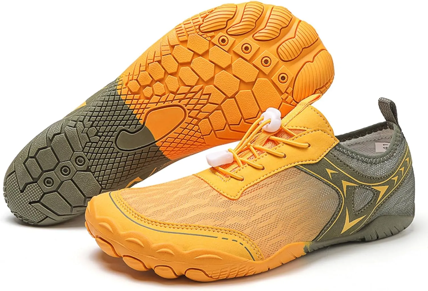Hike Barefoot Shoes Womens Mens Water Shoes Lightweight Comfortable Slip On Walking Sneakers Wide Toe Plantar Fasciitis Footwear Non-Slip Outdoor Sports Zero Drop Shoe
