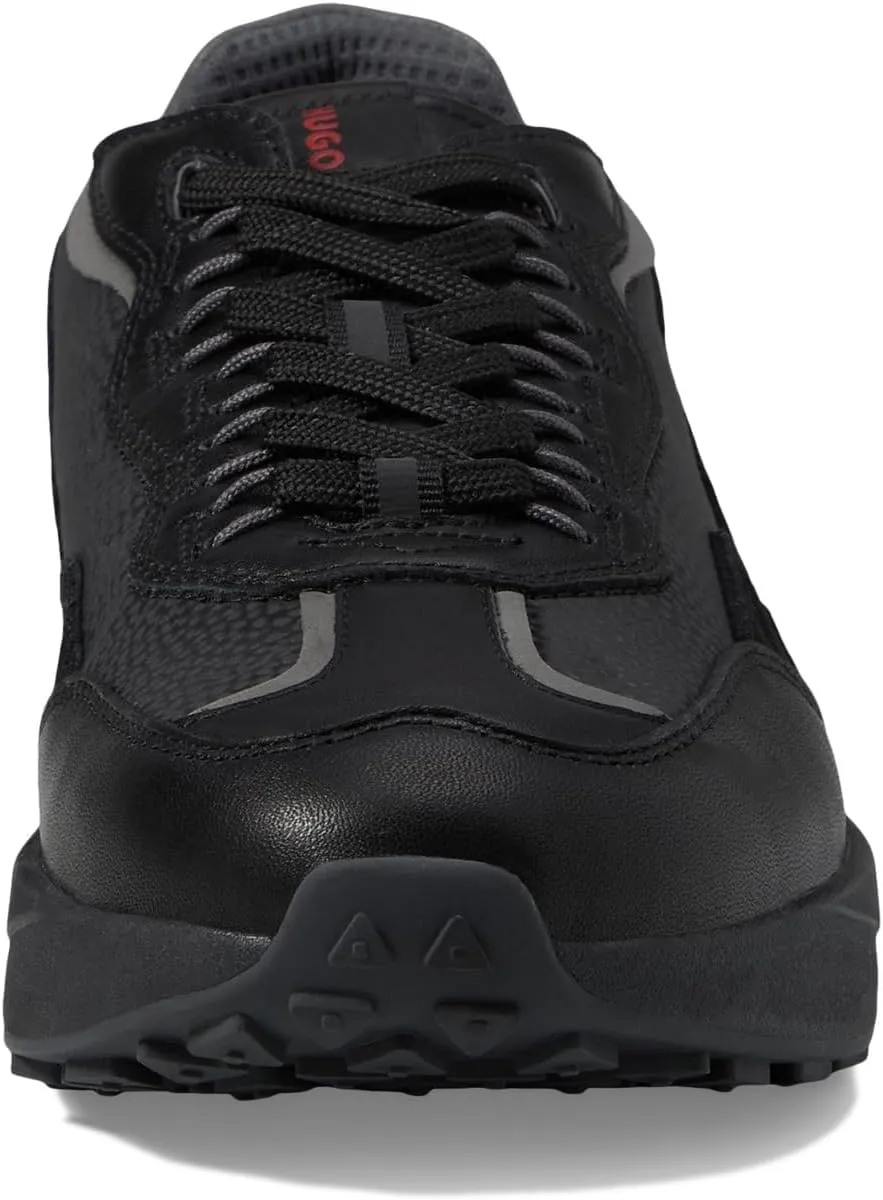 Hugo Boss Men's Kane Mix Material Run Sneaker
