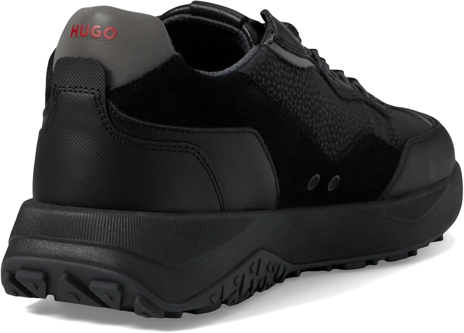 Hugo Boss Men's Kane Mix Material Run Sneaker