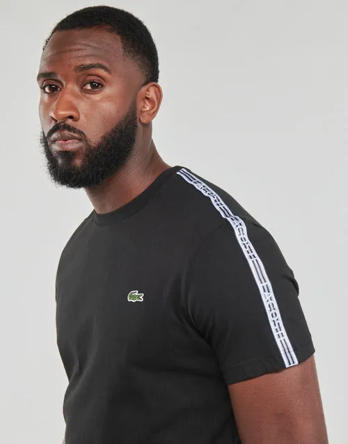 Lacoste Men's Regular Fit Logo Stripe T-shirt