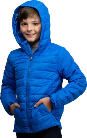 Lands' End Kids Packable Hooded Down Puffer Jacket Coat (XXS-XXL)