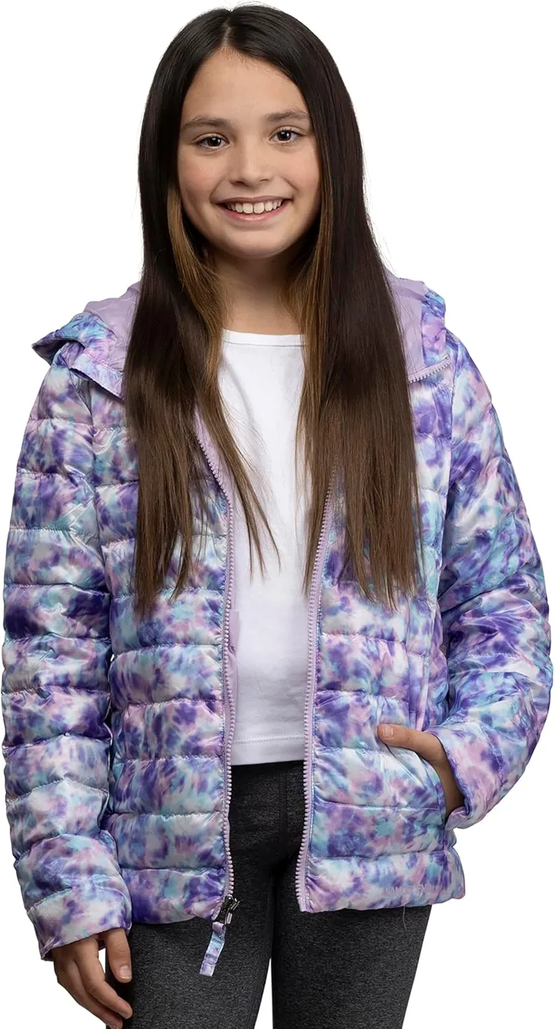 Lands' End Kids Packable Hooded Down Puffer Jacket Coat (XXS-XXL)