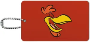 Looney Tunes Foghorn Leghorn Face Luggage Card Suitcase Carry-On ID Tag