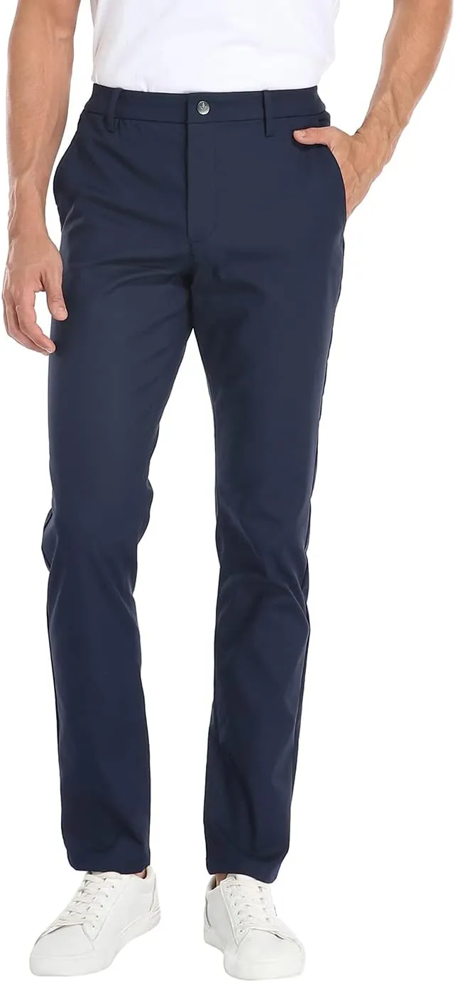 LRD Mens Stretch Golf Pants  Lightweight Performance Slim Fit Golf Pant for Men