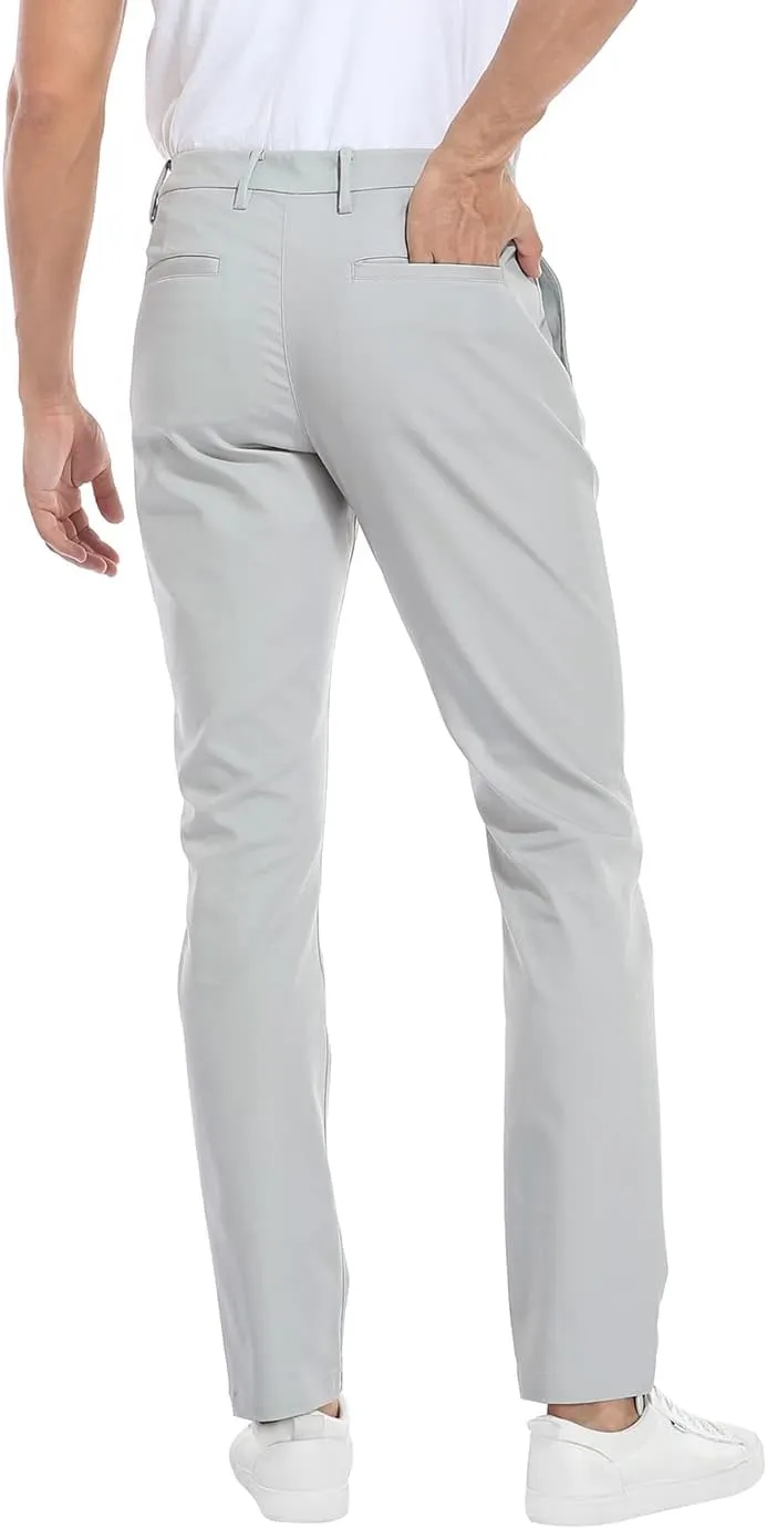 LRD Mens Stretch Golf Pants  Lightweight Performance Slim Fit Golf Pant for Men