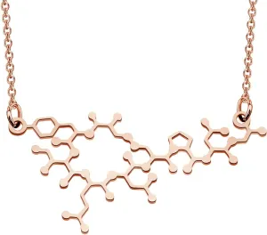 Lywjyb Birdgot Necklace Oxytocin Pendant Jewelry Chemistry Women Jewelry Love Hormone Gift Science Jewelry