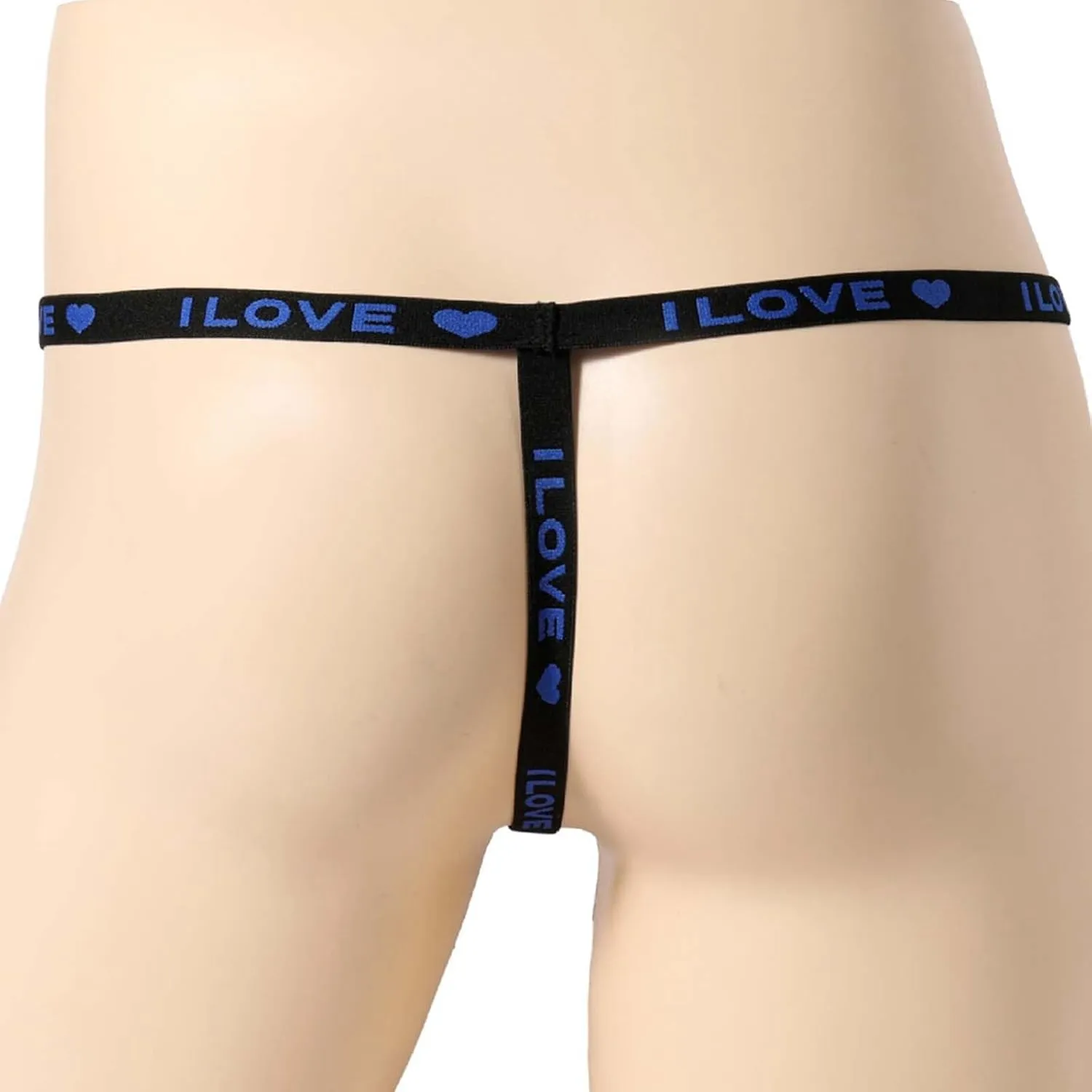 Men Boxer Briefs Jockstrap Stretch Bulge Pouch Hollow Out Lingerie Panties Lightweight Performance Under Panties G-String