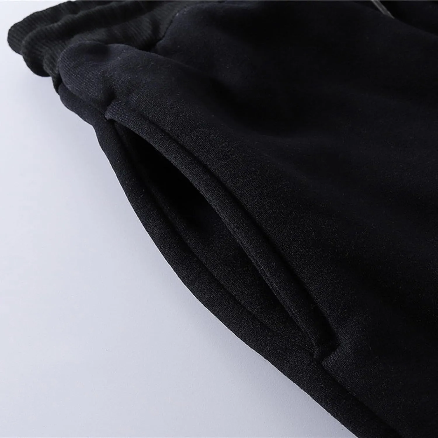 Men Cargo Chino Pants Casual Linen Stretchy Drawstring Waist Pant Sweatpants Joggers Sports Gym Jogging