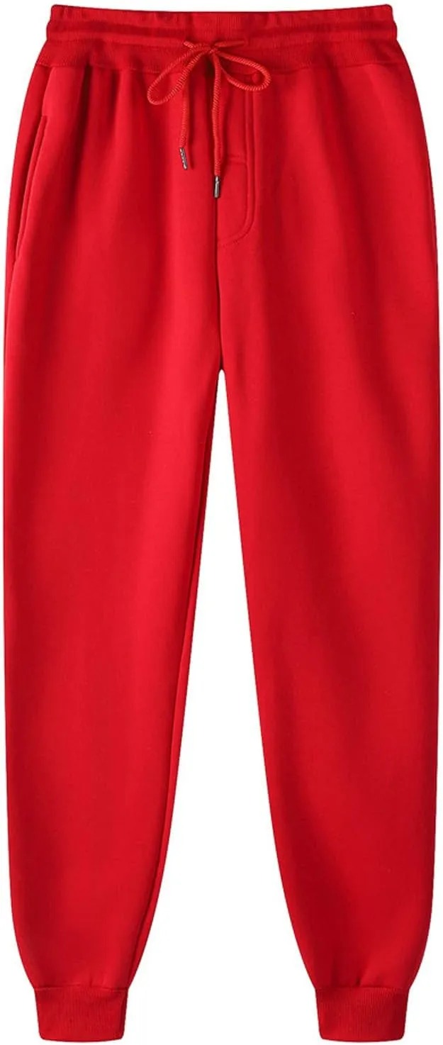 Men Lightweight Jogging Pant Combat Cargo Work Joggers Loose Sport Casual Sweatpant Solid Color Pant