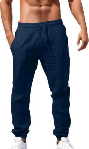 Men Pants Casual Plus Size Joggers Sports Running Fitness Gym Sweatpant Combat Cargo Pant
