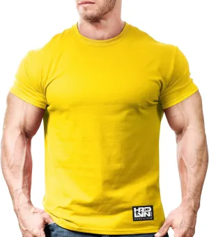 Men's Bodybuilding Workout (HRD-LVN Classic-000) Gym T-Shirt