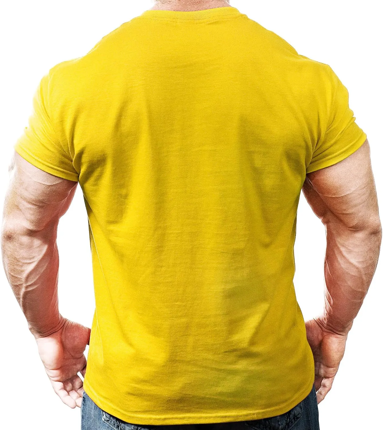 Men's Bodybuilding Workout (HRD-LVN Classic-000) Gym T-Shirt