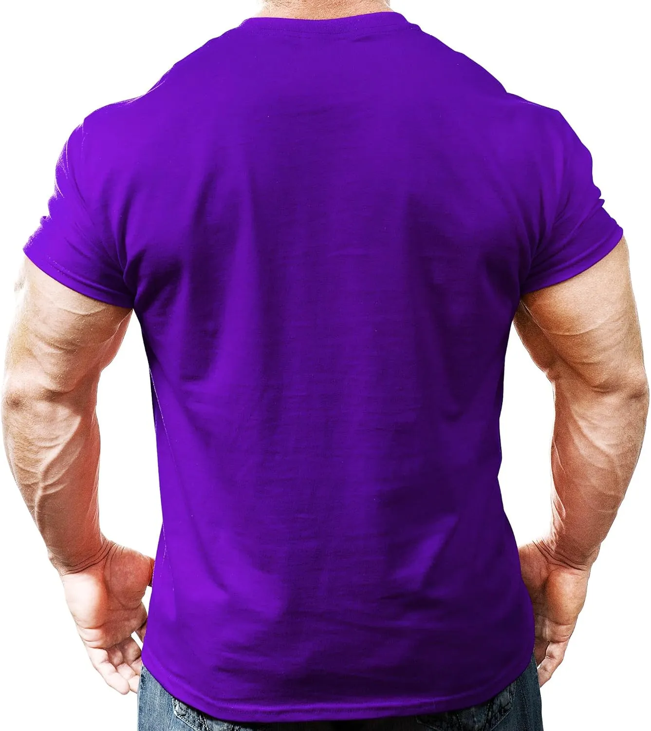 Men's Bodybuilding Workout (HRD-LVN Classic-000) Gym T-Shirt